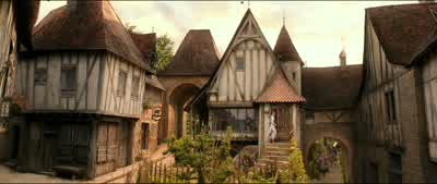 Little town It's a quiet village Ev'ry day like the one before Little town Full of little people Waking up to say - Beauty and the Beast