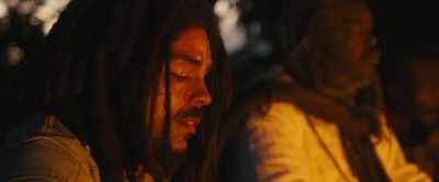 [singing]
♪ Mi say leave o leave ♪ - Bob Marley: One Love