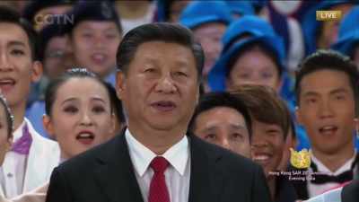 (singing
"Ode to the Motherland") - Trump Card