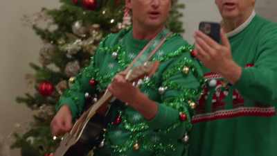 (SINGING) Oh, jingle
bells, jingle bells, - Haul Out the Holly