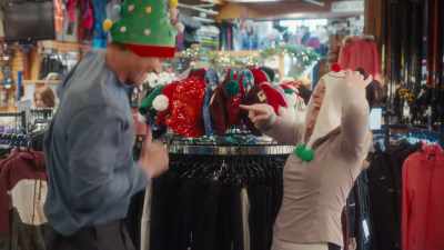 (SINGING) So let's
hold each other tight - A Very Vermont Christmas