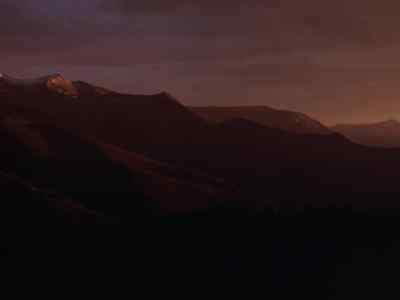 [ singing softly ] - Mountain Family Robinson