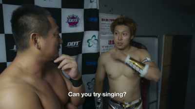 ♪ (Singing)
Tokyo... ♪ - The Wrestlers