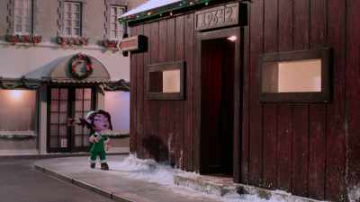 (singing)
♪ Try to burn me
with deceit and lies ♪ - Santa Inc.