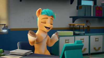 [singing] Which Sheriff-y things
should we do today in Maretime Bay? - My Little Pony: Make Your Mark
