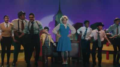 (SINGING) You do this
You do that - Theater Camp