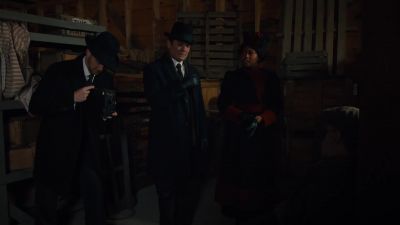      - Single gunshot wound
          to the chest. - Murdoch Mysteries