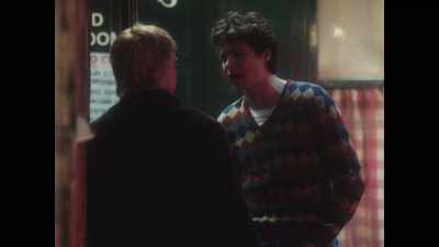 Sipping pints at the pub
with that look in his eye, - Pistol