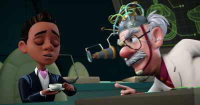 Sir Awesome was born ready,
Professor Küpkakke. - Spy Kids: Mission Critical