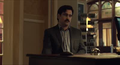Sir, do you mind taking a look into the camera here for me? - The Lobster