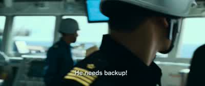 Sir, do you really want to attack this thing? - Battleship