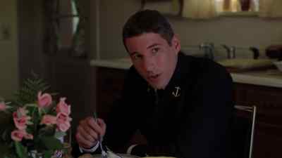 Sir, excuse me,
but why do you keep staring at my food? - An Officer and a Gentleman