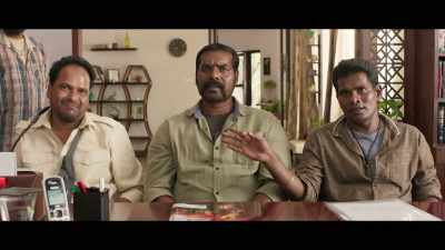 Sir, he is our boss.
He committed murder on his orders. - Aravinda Sametha... Veera Raghava