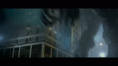 He's headed toward the Brooklyn Bridge. - Godzilla