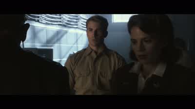 Sir If you're going after Schmidt I want inYou're an experiment You're going to AlamogordoThe serum workedI asked for an army and all I got was youYou are not enough - Captain America: The First Avenger