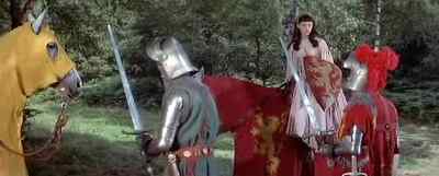 Sir Lancelot, I'm hungry. - Knights of the Round Table