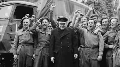 [Sir Mike] It finally brought
Allied ground forces - World War II: Race to Victory