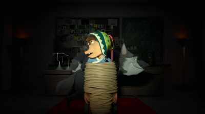Sir, if my dad knew that
I was talking to a wolf... - Rock Dog