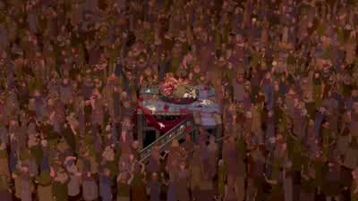 Sir, request permission to stop this cruelty. - The Hunchback of Notre Dame