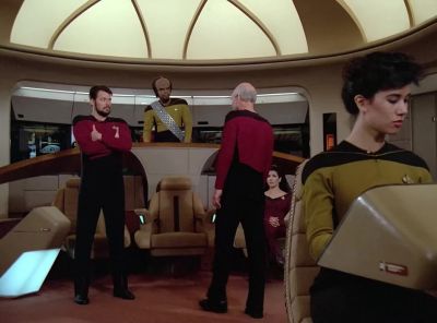 Sir, three minutes
to resonator launch. - Star Trek: The Next Generation
