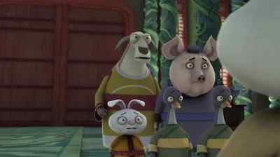 Sir...
you don't have reason to trust us, - Kung Fu Panda: Legends of Awesomeness