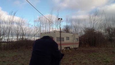 (siren goes off) - The X-Files