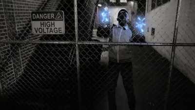 [siren wailing in distance] - Black Lightning
