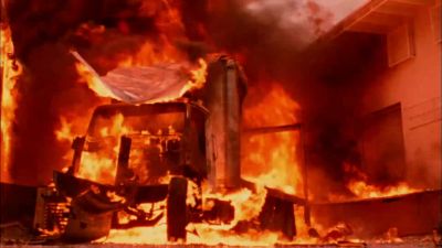 [ Siren Wailing ] - Burn Notice