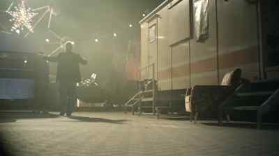 (SIRENS BLARE IN DISTANCE) - Wallander
