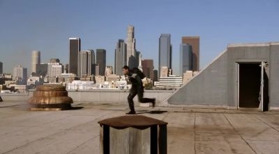 (sirens wailing in distance) - Scorpion