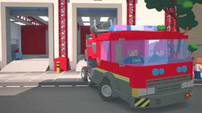 [sirens wailing] - LEGO City Adventures