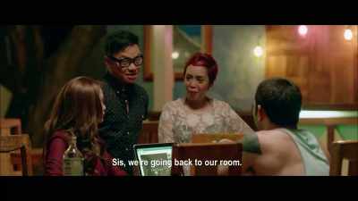 Sis, we're going back to our room. - Always Be My Maybe