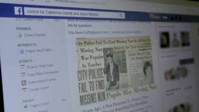 Sister Cathy and Joyce went missing
in the same area - The Keepers