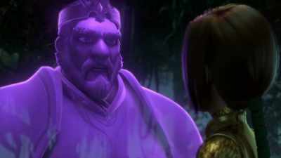 Sister, how can I be at peace
when the world is still broken? - Wizards: Tales of Arcadia