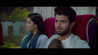 Sister, the baby is sleeping.
Take her. - Geetha Govindam