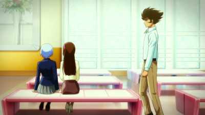 Sit down instead of staying planted there. - Mazinger Z: Infinity