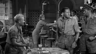 Sit down. Over here. Tom, quick. - Ice Cold in Alex