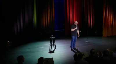 Sit down, please. Thank you. - Sincerely Louis C.K.