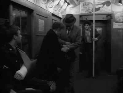 Sit down, Sammy.
Did he hurt you? - The Incident