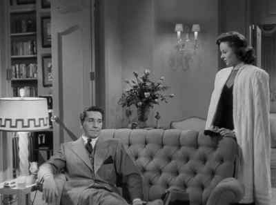 Sit down.
Take off your wrap. - House of Strangers