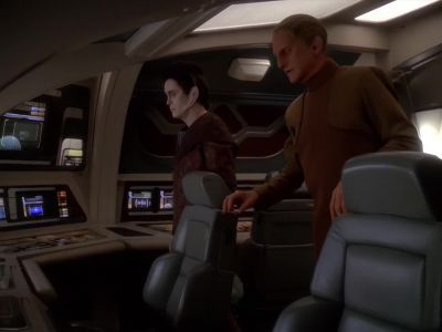 Sit here where I can keep
an eye on you. - Star Trek: Deep Space Nine