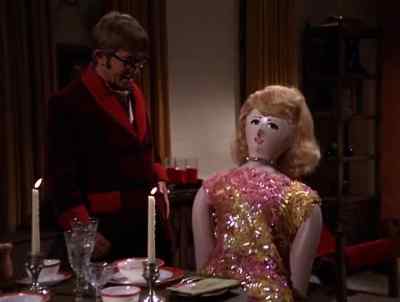 Sit here, my raving beauty. - Love, American Style