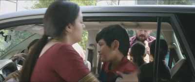 Sit. Put on your seatbelt.
Sit properly, belt up. - Chekka Chivantha Vaanam