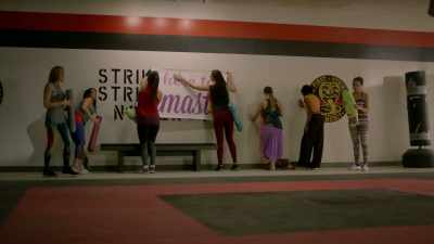 [sitar music playing] - Cobra Kai