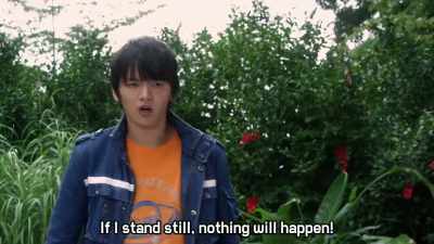 Sitting around doing nothing - Ultraman Geed the Movie: Connect! The Wishes!!