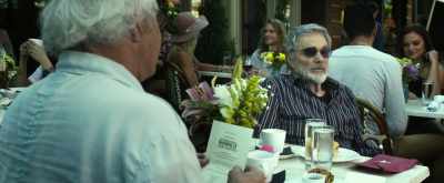 Sitting on an airplane
for too long a time, - The Last Movie Star