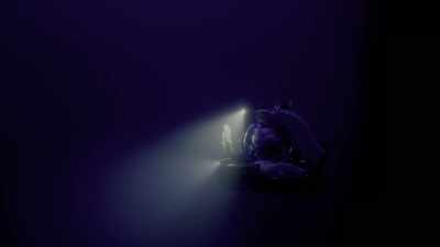 Six hundred feet down,
we enter an alien world. - Oceans: Our Blue Planet