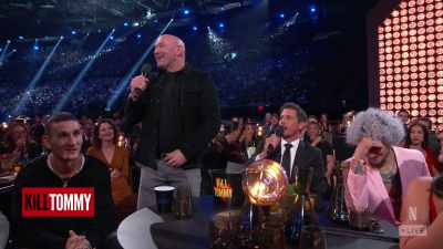 Sixty seconds, interrupted,
for Dana White. - The Roast of Tom Brady