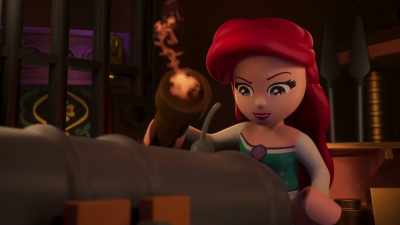 - [sizzles]
- It's quite romantic, but loud. [chuckles] - LEGO Disney Princess: The Castle Quest