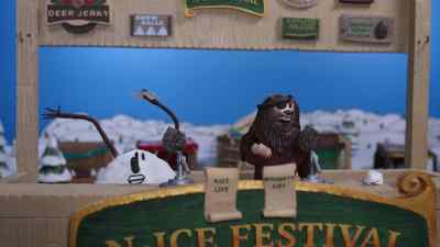 Ski dancing. Oh, I
love ski dancing. - Steal the Naughty List